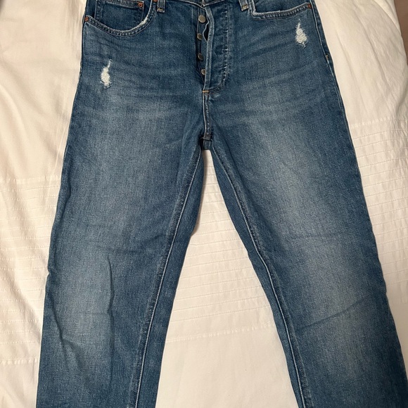 Denim Forum High Rise Blue Jeans - Picture 3 of 6